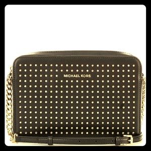 NWT Michael Kors /TheJet Set Large Studded Leather